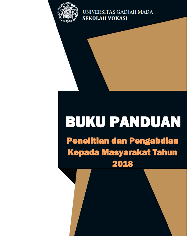 Panduan Penelitian & Pengabdian Kepada Masyarakat Sekolah Vokasi tahun 2018