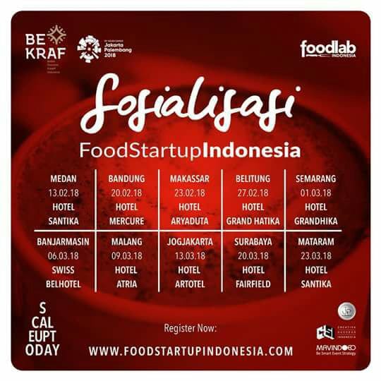 Sosialisasi Food Startup Indonesia