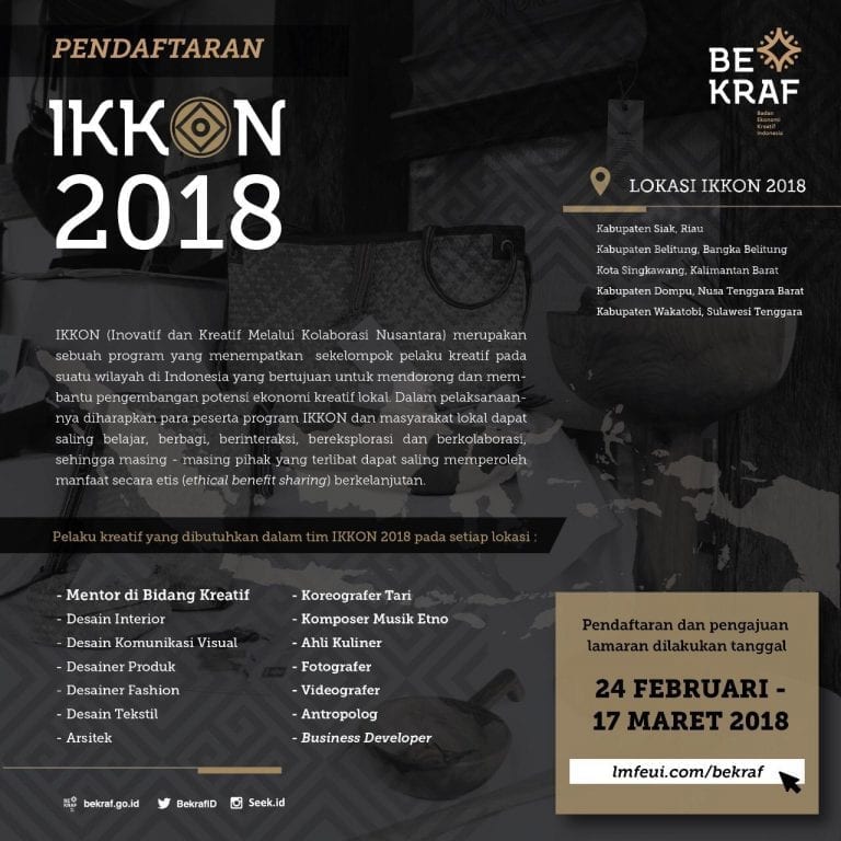 PENDAFTARAN IKKON 2018