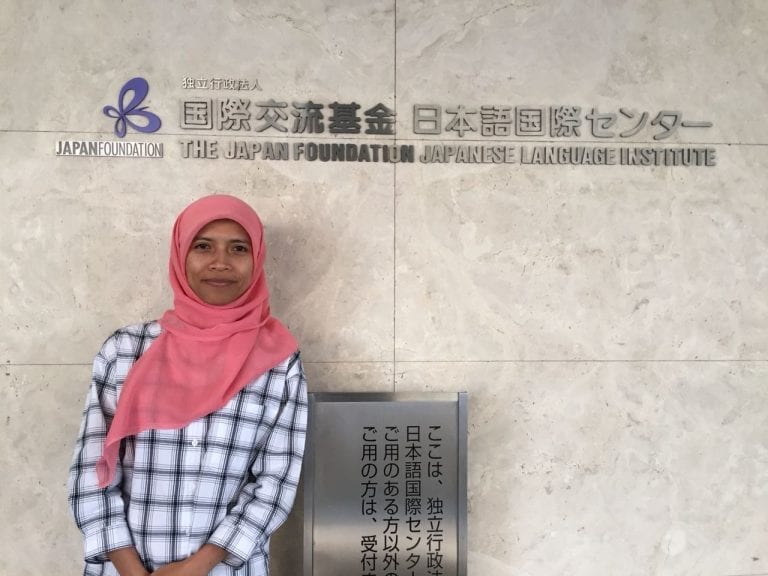 Lufi Wahidati, Dosen Bahasa Jepang DBSMB Ikuti Pelatihan 5 Pekan di Jepang
