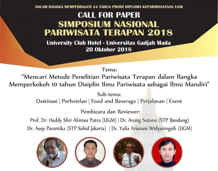 Prodi Kepariwisataan DBSMB Persiapkan Simposium Nasional Pariwisata Terapan 2018
