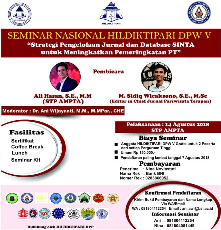 Seminar Nasional HILDIKTIPARI DPW V