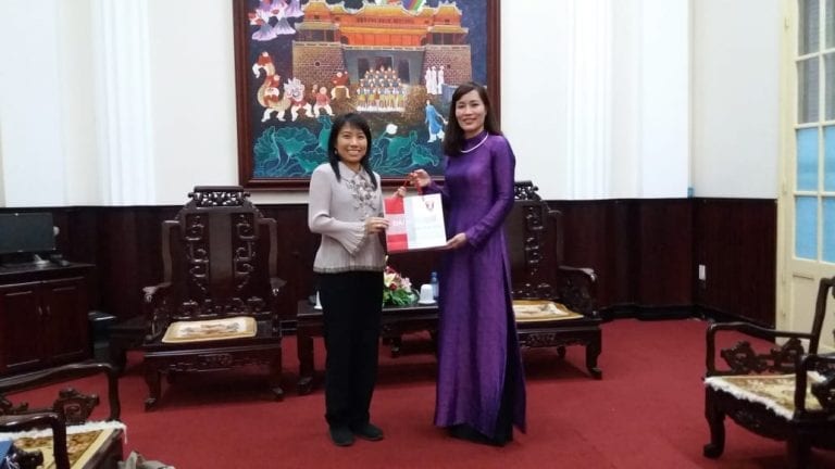 Penjajakan Kerjasama Delegasi DBSMB SV UGM ke Hue University, Vietnam