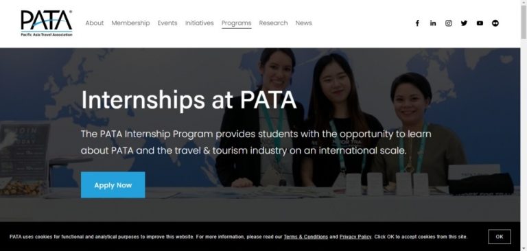 Internship Pacific Asia Travel Association