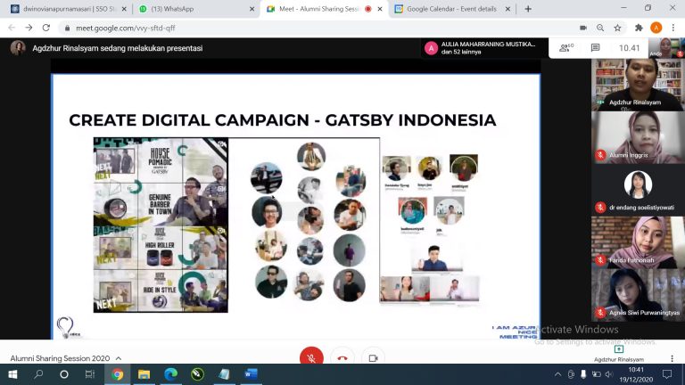 Sharing Session English for Your Professional Future