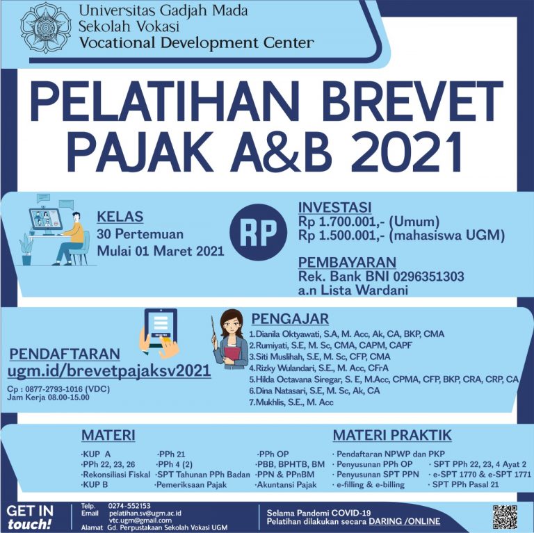 PELATIHAN BREVET PAJAK A&B 2021