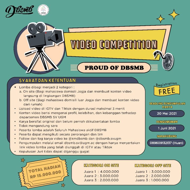 Video Competition Proud of DBSMB