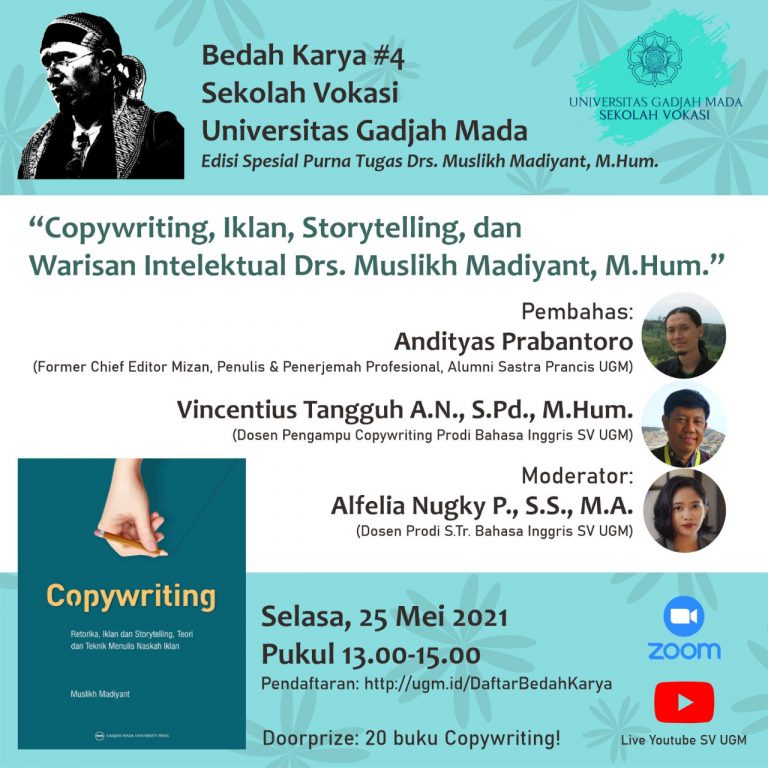 Bedah Karya #4 Sekolah Vokasi, Universitas Gadjah Mada