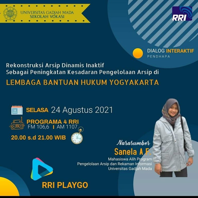 Dialog Interaktif Pendhapa Bersama Alumni Pengelolaan Arsip dan Rekaman Informasi (PARI)