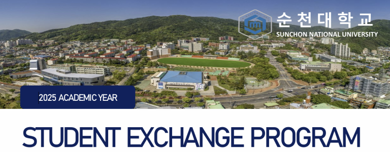 BEASISWA PERTUKARAN MAHASISWA KE SUNCHON NATIONAL UNIVERSITY (SCNU) KOREA SELATAN 2025