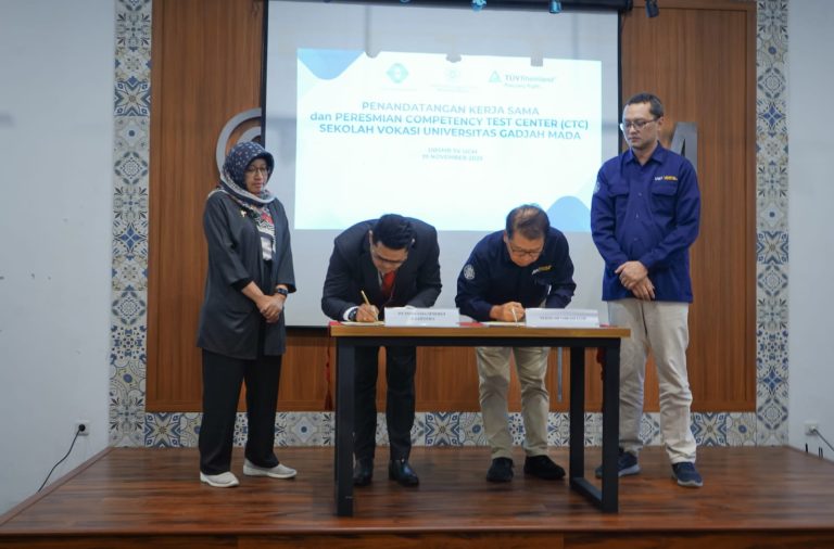 Departemen Bahasa Seni dan Manajemen Budaya (DBSMB) Sekolah Vokasi UGM Diresmikan sebagai Competency Test Center (CTC) TUV Rheinland untuk Skema Digital Marketing serta Public Speaking and Communication di Wilayah DIY