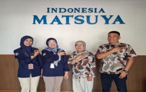 Gambar 1. Kunjungan Dosen Prodi Bahasa Jepang Kombispro di PT Indonesia Matsuya