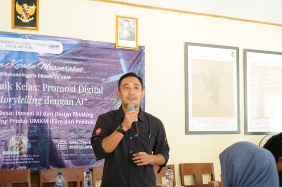 Prodi Bahasa Inggris SV UGM Perkuat Literasi Digital Ekonomi Warga Demangrejo