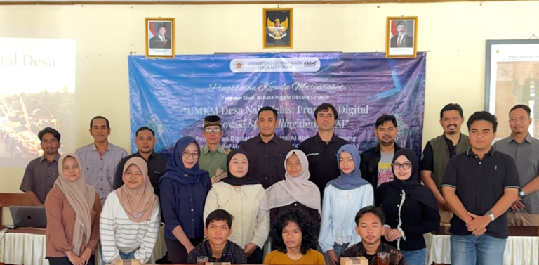 SV UGM Dampingi Demangrejo Kembangkan UMKM dan Bioskop Rakyat Berbasis Digital