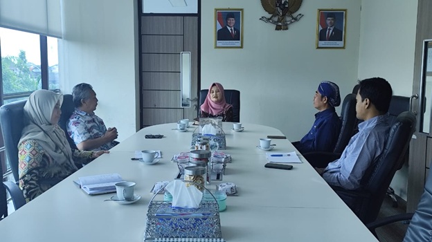 Gambar 2. Proses audiensi penjajakan kemitraan
